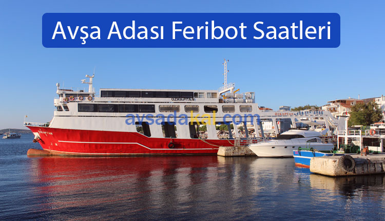 Avşa Adası Feribot Saatleri