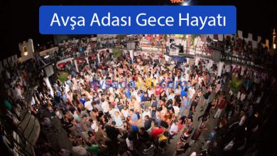 Avşa Adası Gece Hayatı